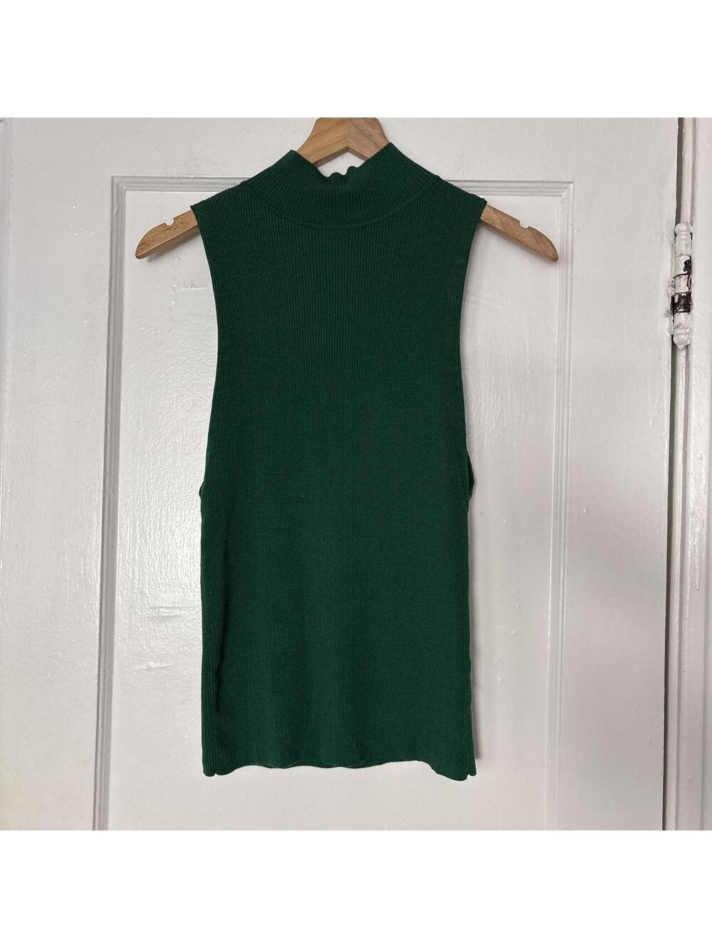 Alice + olivia Women's Green Vests-tanks-cami